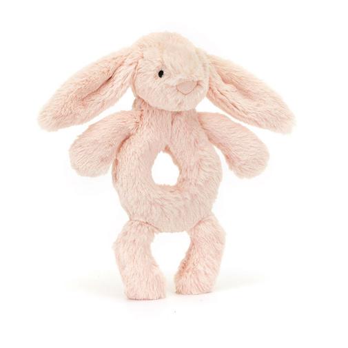 Jellycat - Hochet Bashful Blush Bunny