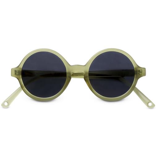 KI ET LA - Lunettes de soleil Woam Olive translucide (0-2 ans)