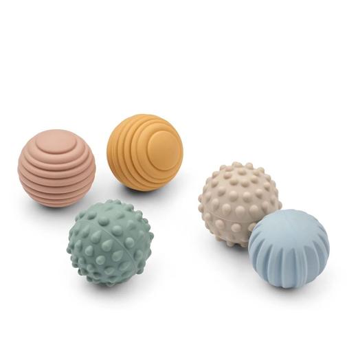 Liewood - Balles Sensorielles pour Bébé DORIAN - Beach blue multi mix