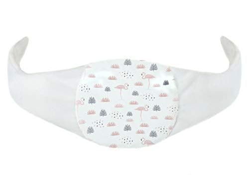 Ferocity - Thermofor Coussin de manière remplie avec de noyaux de cerises Coussins chauffants Bouillotte de Massage aux cerises pour bébé Flamant [088]