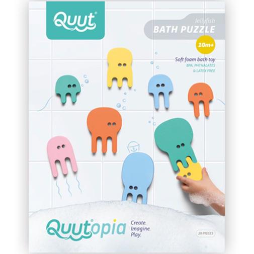 Quut - Puzzle de bain Méduse