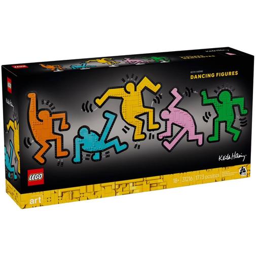Lego - Lego Art - Keith Haring - Les Figures Dansantes - 31216 Multicolore