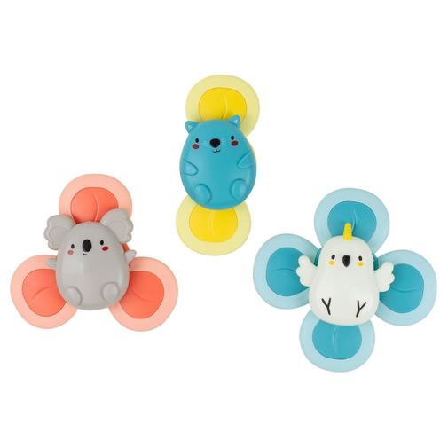 Tiger Tribe - Lot de 3 spinners sensoriels animaux australiens