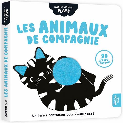 Auzou Editions - Mes premiers Flaps Les animaux de compagnie
