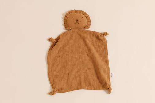 Mon Lit Cabane - - Doudou Lion Caramel - Marron