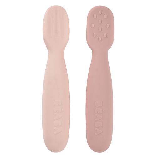 Béaba - Lot de 2 Pré-cuillères - Cotton Candy & Marshmallow