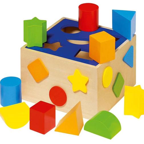 Goki - Boîte À Formes Bleu Multicolore