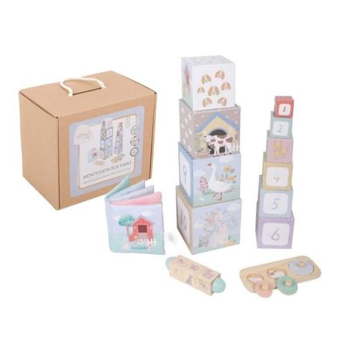 EliNeli - Coffret éducatif montessori des 1 an - ferme elineli