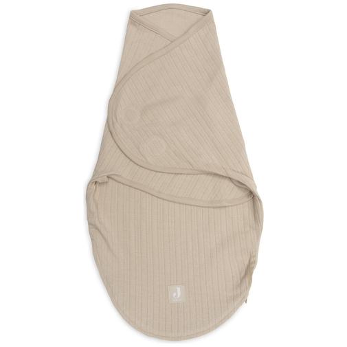 Jollein - Couverture d'emmaillotage Ajour Sand (0-3 mois)