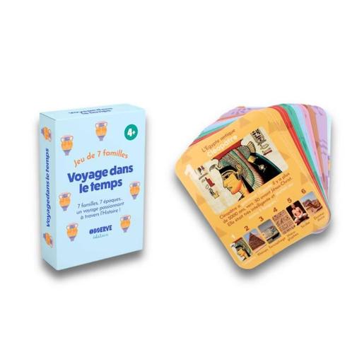 Observe Montessori - Jeu de 7 familles, voyage dans le temps