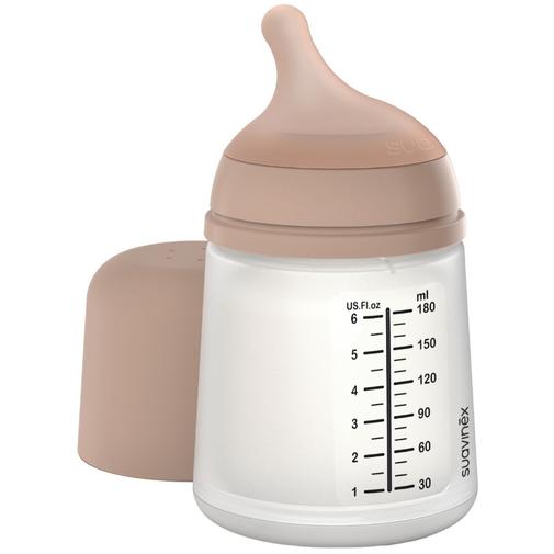 Suavinex - Biberon anti-colique Zerø.Zerø - Débit Lent - S Medium (180 ml)