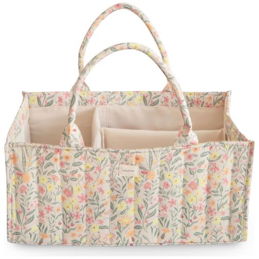 Mushie - Panier à couches Pastel Blooms
