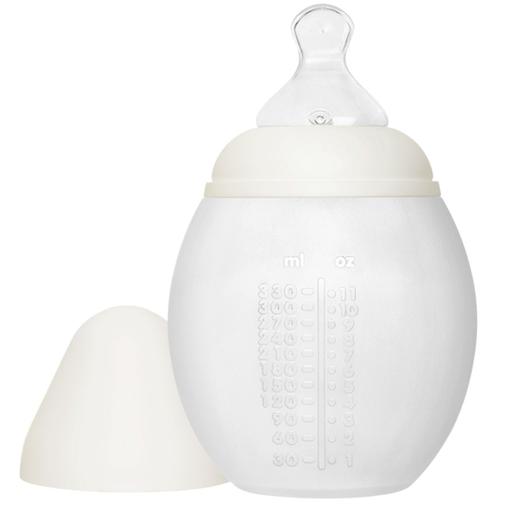 Elhée - Biberon anti-colique en silicone Milk (330 ml)