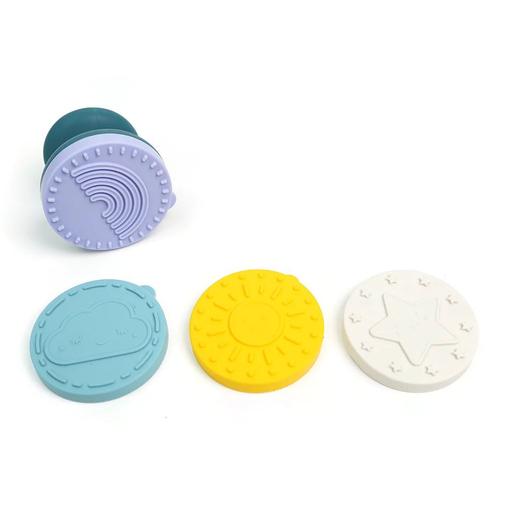 Petikids - Jouet créatif - Les tampons du ciel en silicone