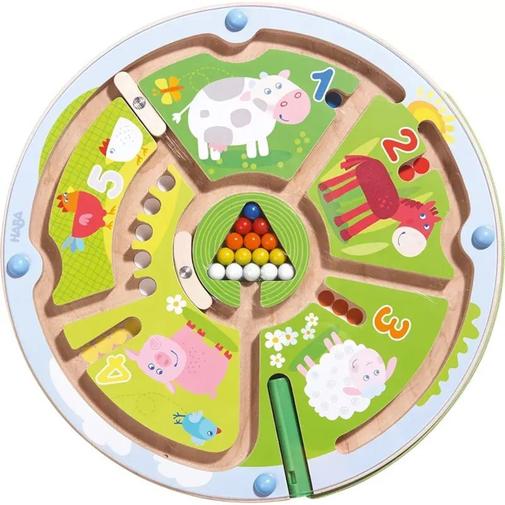 Haba - Jeu magnétique labyrinthe de chiffres