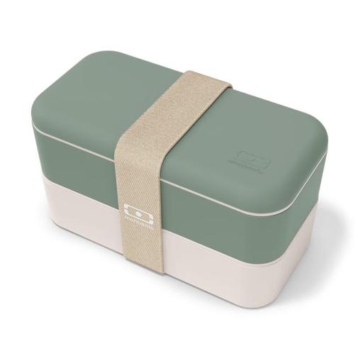 Monbento - Lunch box rectangulaire 2x500ml vert
