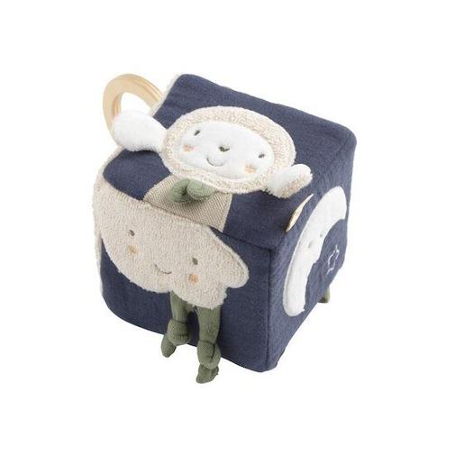 Sauthon - Petit Nuage Cube d'activités en coton bio