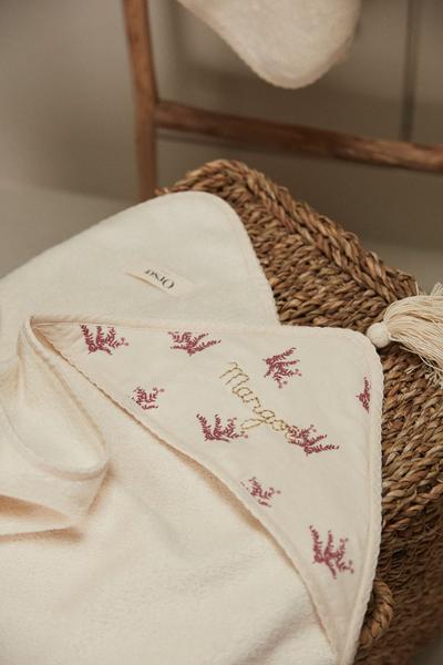 Orso Paris - Cape de bain Bruyère Bois de Rose