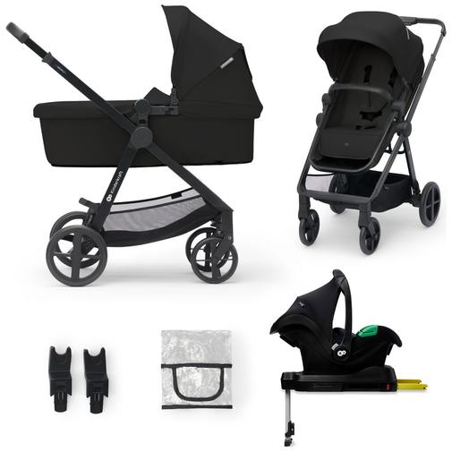 Kinderkraft - Poussette 4 en 1 Newly Classic Black