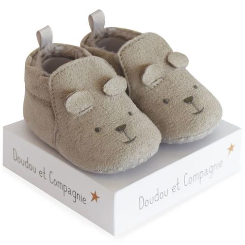Doudou Et Compagnie - Chaussons gris (0-6 mois)