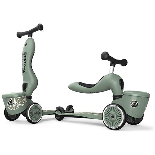 Scoot And Ride - Porteur évolutif en Highwaykick 1 Lifestyle Green Lines