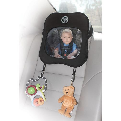 Prince Lionheart - Miroir pour voiture - Noir/Gris - Noir/Gris