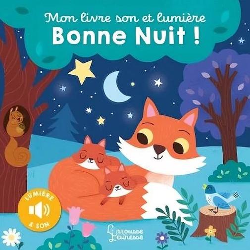 Larousse - Mon livre son et lumière, Bonne nuit !