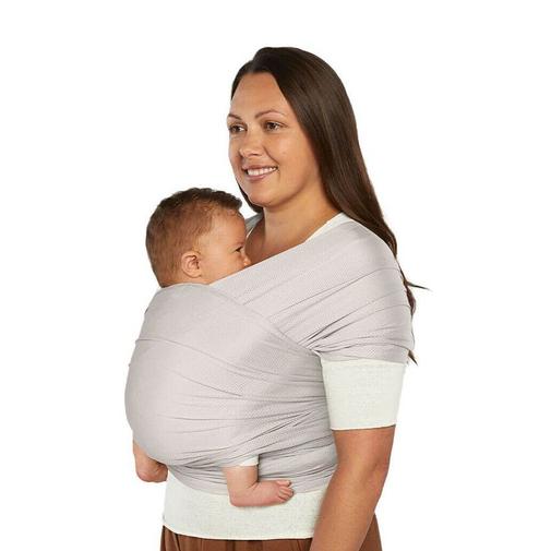 Ergobaby - Écharpe de portage en mesh Aura soft grey - Gris