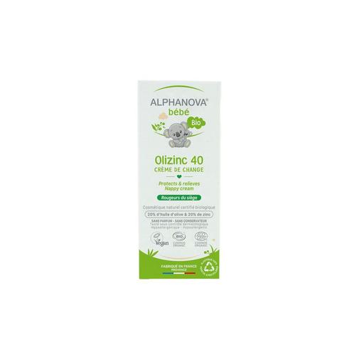 Alphanova - Crème de change Olizinc - 50g - Blanc