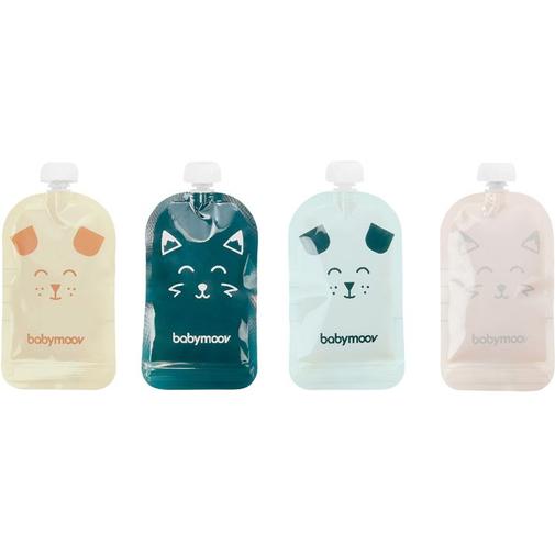 Babymoov - Pack de 20 gourdes réutilisables (150 ml)