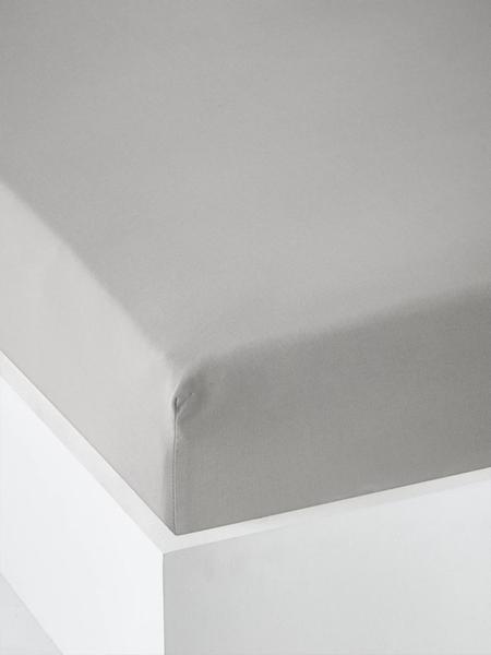 Vertbaudet - Drap-housse uni bébé gris perle