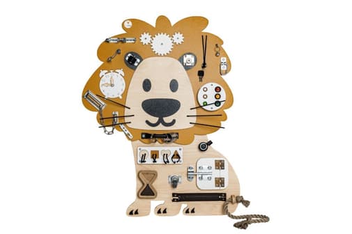 Mon Lit Cabane - Tableau d'activité Lion Léon
