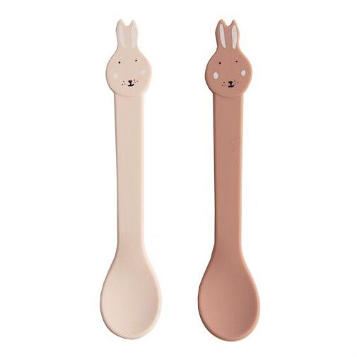 Trixie - Lot 2 Cuillères silicone