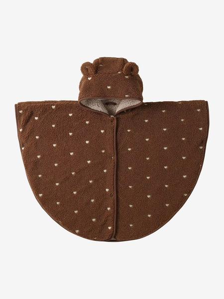 Vertbaudet - Poncho bébé 18-36 mois pour siège auto coeur fondant
