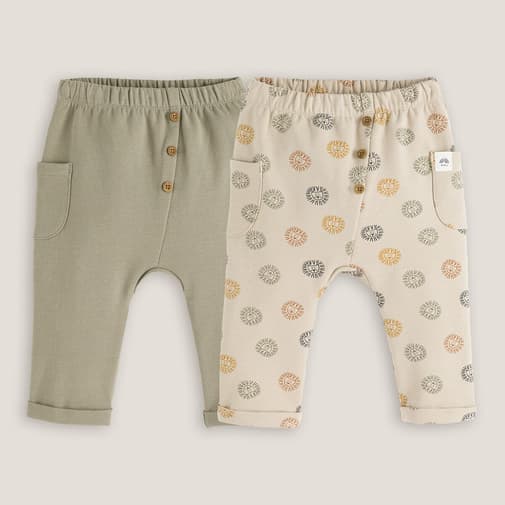 LA REDOUTE COLLECTIONS - Lot de 2 sarouels en molleton