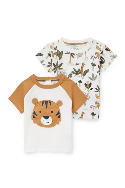 C&A Online Shop - Lot de 2 - T-shirts pour bébé