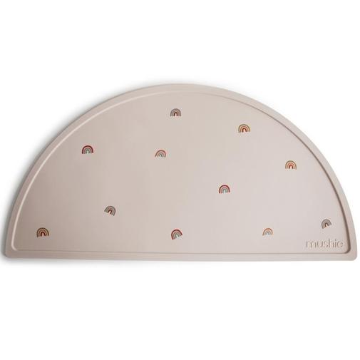 Mushie - Set de table en silicone Rainbows