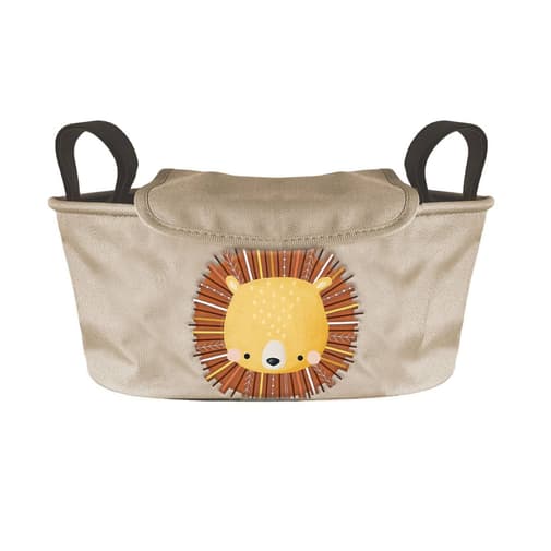 Sassi - Sac organiseur de poussette chompy le lion jaune - Sassi