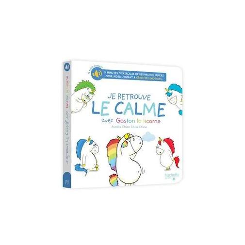 Hachette Jeunesse - Livre sonore - Je retrouve le calme avec Gaston la licorne