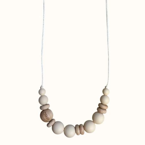 Mawen Materne - Collier d'allaitement - laurier beige