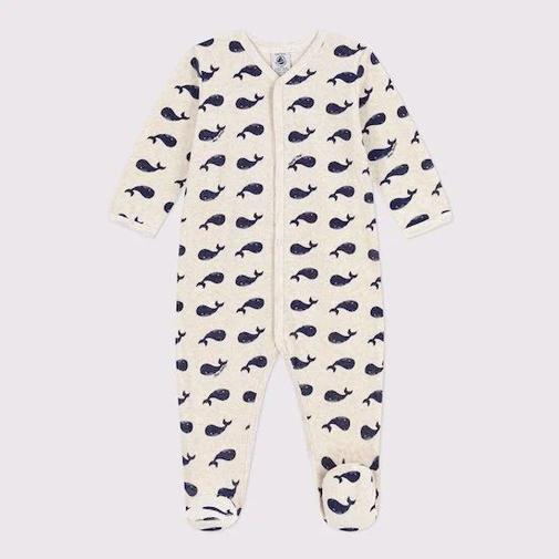 Petit Bateau - Pyjama en velours