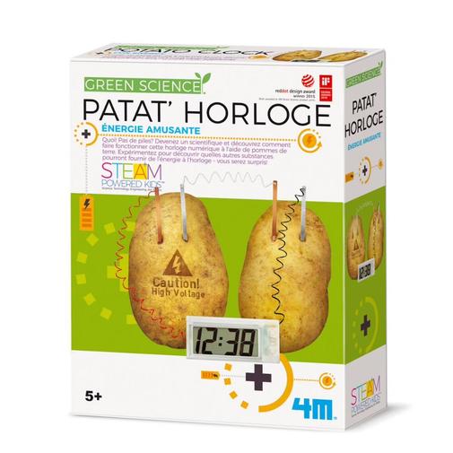 4M - Kit Scientifique – Une Horloge Digitale Alimentée Par Des Légumes Multicolor