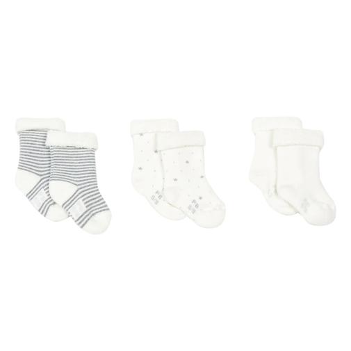 Petit Bateau - Petit Bateau - Lot 3 Paires Chaussettes Mata Coton Bio