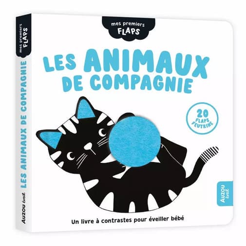 Auzou editions - Mes premiers flaps | Les animaux de compagnie