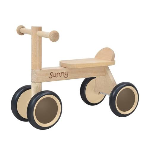 Sunny - Chariot marche mini 4 roues bois