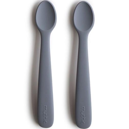 Mushie - Lot de 2 cuillères en silicone Tradewinds