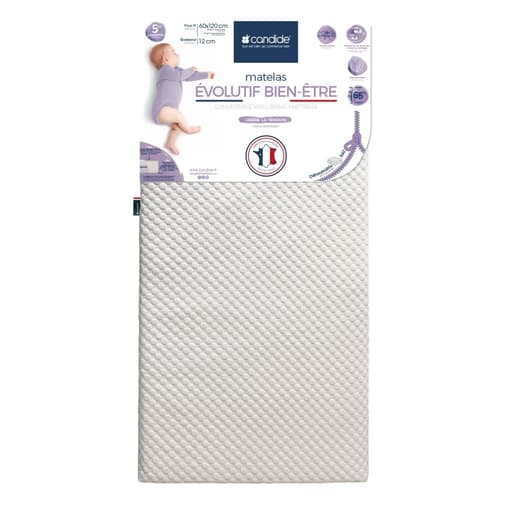 Candide - Matelas évolutif Bien être | Blanc