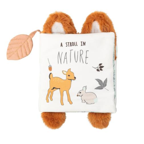 Maisons du Monde - Livre d'éveil bébé imprimé animaux de la forêt multicolore