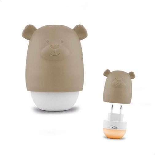 Nanny Care - Benny - La veilleuse sur prise ou nomade Beige