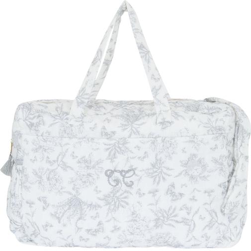 Tartine et Chocolat - Sac à langer Toile de Jouy gris